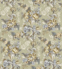 Georgia Fabric by Lewis & Wood Gold Slate Georgia Fabric by Lewis & Wood Gold Slate