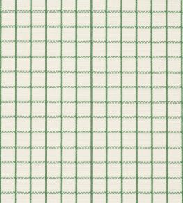 Georgie Reversible Check Fabric by Schumacher Emerald
