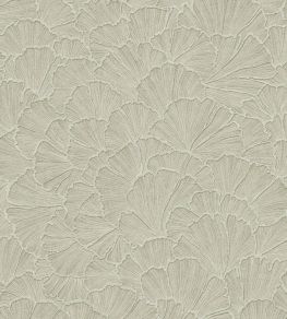 Ginkgo Wallpaper by Eijffinger Green Ginkgo Wallpaper by Eijffinger Green