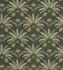 Giselle Wallpaper by Caselio Vert bouteille Giselle Wallpaper by Caselio Vert bouteille