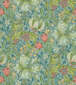 Golden Lily Wallpaper by Morris & Co Mineral