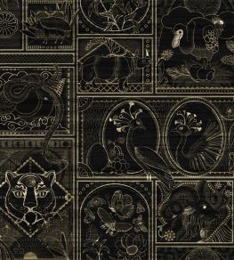 Golden Tiger Wallpaper by Moooi Ebony Golden Tiger Wallpaper by Moooi Ebony