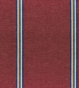Gouache Stripe Fabric by Ian Mankin Claret Gouache Stripe Fabric by Ian Mankin Claret