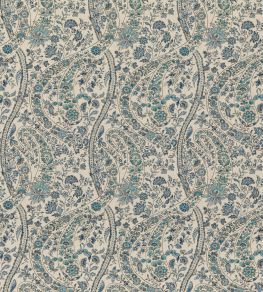 Bukhara Paisley Fabric by GP & J Baker Blue