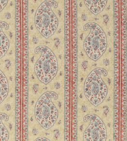 Coromandel Fabric by GP & J Baker Red/Blue Coromandel Fabric by GP & J Baker Red/Blue