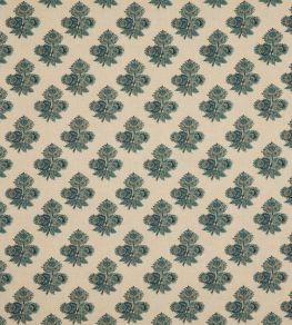 Poppy Paisley Fabric by GP & J Baker Indigo