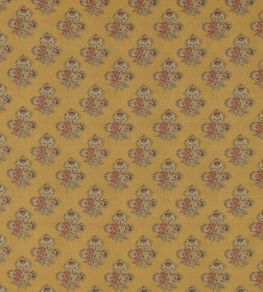 Poppy Paisley Fabric by GP & J Baker Ochre