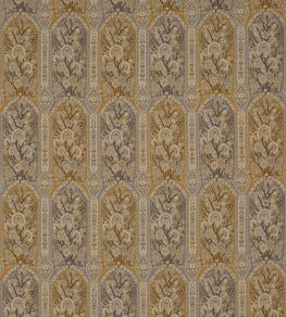 Winton Fabric by GP & J Baker Grey/Mustard