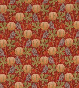 Pumpkins Fabric by GP & J Baker Red/Green