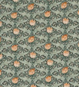 Tulip & Jasmine Fabric by GP & J Baker Teal