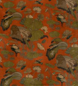 Nympheus Velvet Fabric by GP & J Baker Spice Nympheus Velvet Fabric by GP & J Baker Spice