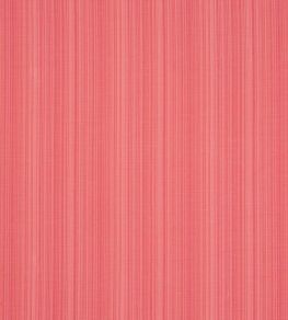 Gracie Solid Strie Fabric by Schumacher Coral