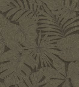 Granada Wallpaper by Casadeco Noir Fusain Granada Wallpaper by Casadeco Noir Fusain