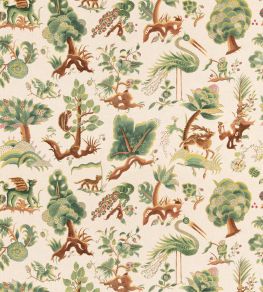 Grand Gertrude Fabric by GP & J Baker Linen Grand Gertrude Fabric by GP & J Baker Linen