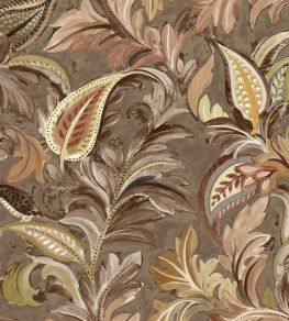 Grande Highgrove Fabric by Arley House Umber