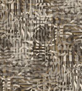 Grande Prism Fabric by Arley House Bark Grande Prism Fabric by Arley House Bark