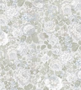 Grande Rose Wallpaper by Jannelli&Volpi Blue Grande Rose Wallpaper by Jannelli&Volpi Blue