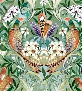 Grande Rostherne Fabric by Arley House Fern