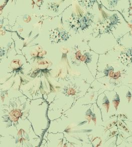 Grandma's Tapestry Wallpaper by MINDTHEGAP Green Grandma's Tapestry Wallpaper by MINDTHEGAP Green