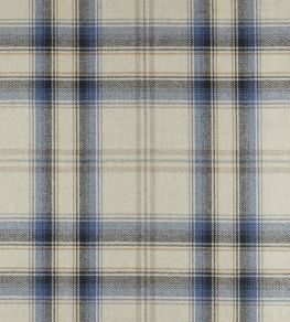 Grantown Fabric by The Isle Mill Blue Jay