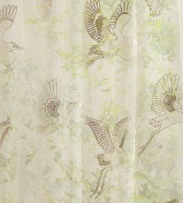 Great Egrets Fabric by Sanderson Silk