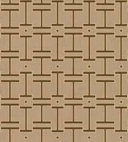 Grid Wallpaper by Coordonne Sand Grid Wallpaper by Coordonne Sand