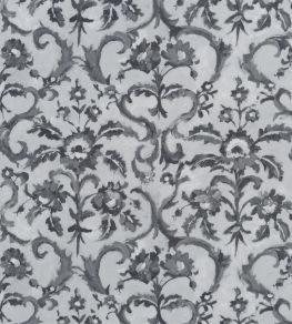 Guerbois Fabric by Designers Guild Charcoal Guerbois Fabric by Designers Guild Charcoal