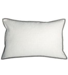 Guethary Cushion by Maison Casamance Ivoire Guethary Cushion by Maison Casamance Ivoire