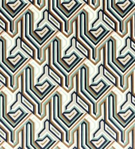 Gugg Velvet Fabric by Camengo Ocre Gugg Velvet Fabric by Camengo Ocre