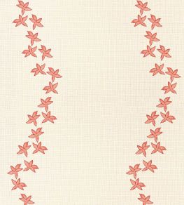 Guirlande Fabric by Ottoline Coral