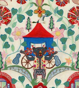 Gypsy Fairytale Wallpaper by MINDTHEGAP Cream
