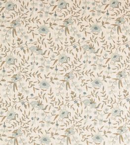Habington Fabric by Sanderson Porcelain/Thyme