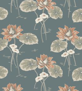 Haga Wallpaper by Borastapeter Blue Haga Wallpaper by Borastapeter Blue