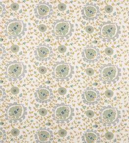 Hailsham Fabric by Colefax and Fowler Aqua