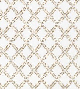 Halifax Embroidery Fabric by Anna French Beige