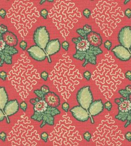 Hampton Fabric by Titley and Marr Geranium Hampton Fabric by Titley and Marr Geranium