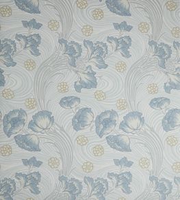 Hana Wallpaper by Liberty Lapis Hana Wallpaper by Liberty Lapis