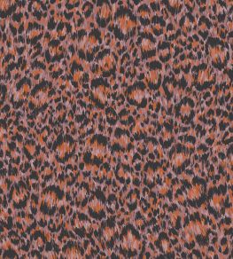 Hand Painted Leopard Wallpaper by Cole & Son Rose & Tangerine Hand Painted Leopard Wallpaper by Cole & Son Rose & Tangerine