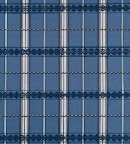 Hanover Check Fabric by Morris & Co Indigo Hanover Check Fabric by Morris & Co Indigo