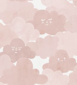 Happy Clouds Wallpaper by Rebel Walls Pink Happy Clouds Wallpaper by Rebel Walls Pink