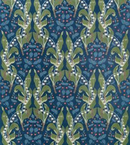 Harbor Springs Fabric by Thibaut Navy