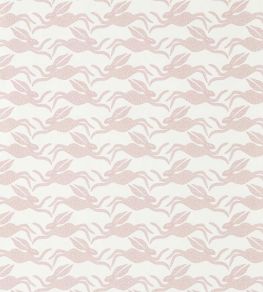 Hares Wallpaper by Scion Lilac Hares Wallpaper by Scion Lilac