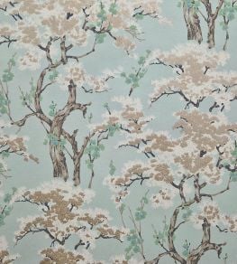 Harewood Wallpaper by 1838 Wallcoverings Seafoam Green Harewood Wallpaper by 1838 Wallcoverings Seafoam Green