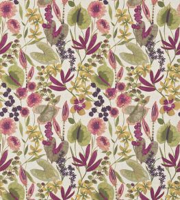 Nalina Fabric by Harlequin Peach/Mango/Olive Nalina Fabric by Harlequin Peach/Mango/Olive