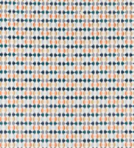 Maiolica Fabric by Harlequin Paprika/Teal/Ochre Maiolica Fabric by Harlequin Paprika/Teal/Ochre