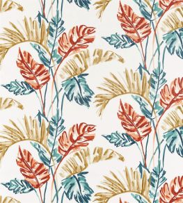 Toshiko Fabric by Harlequin Paprika / Teal / Olive Toshiko Fabric by Harlequin Paprika / Teal / Olive
