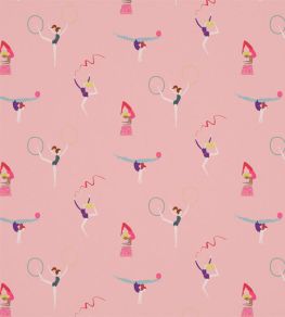 Balancing Act Fabric by Harlequin Blossom/Raspberry/Grape