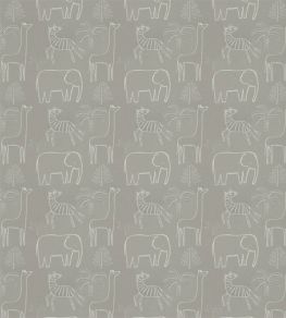 Funky Jungle Fabric by Harlequin Stone Funky Jungle Fabric by Harlequin Stone