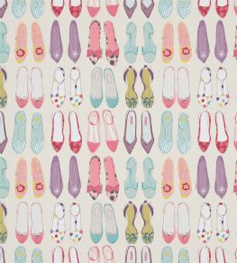 World at Your Feet Fabric by Harlequin Pebble/Blossom/Sky World at Your Feet Fabric by Harlequin Pebble/Blossom/Sky