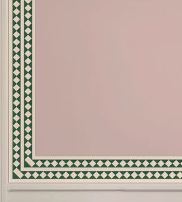 Harlequin Border Wallpaper by Ottoline Green Harlequin Border Wallpaper by Ottoline Green